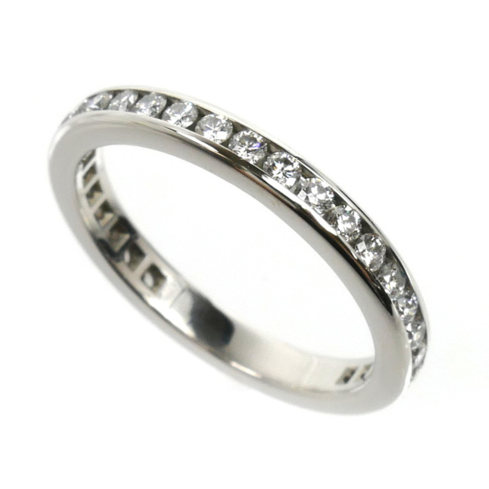 TIFFANY Silver Diamond Eternity Ring